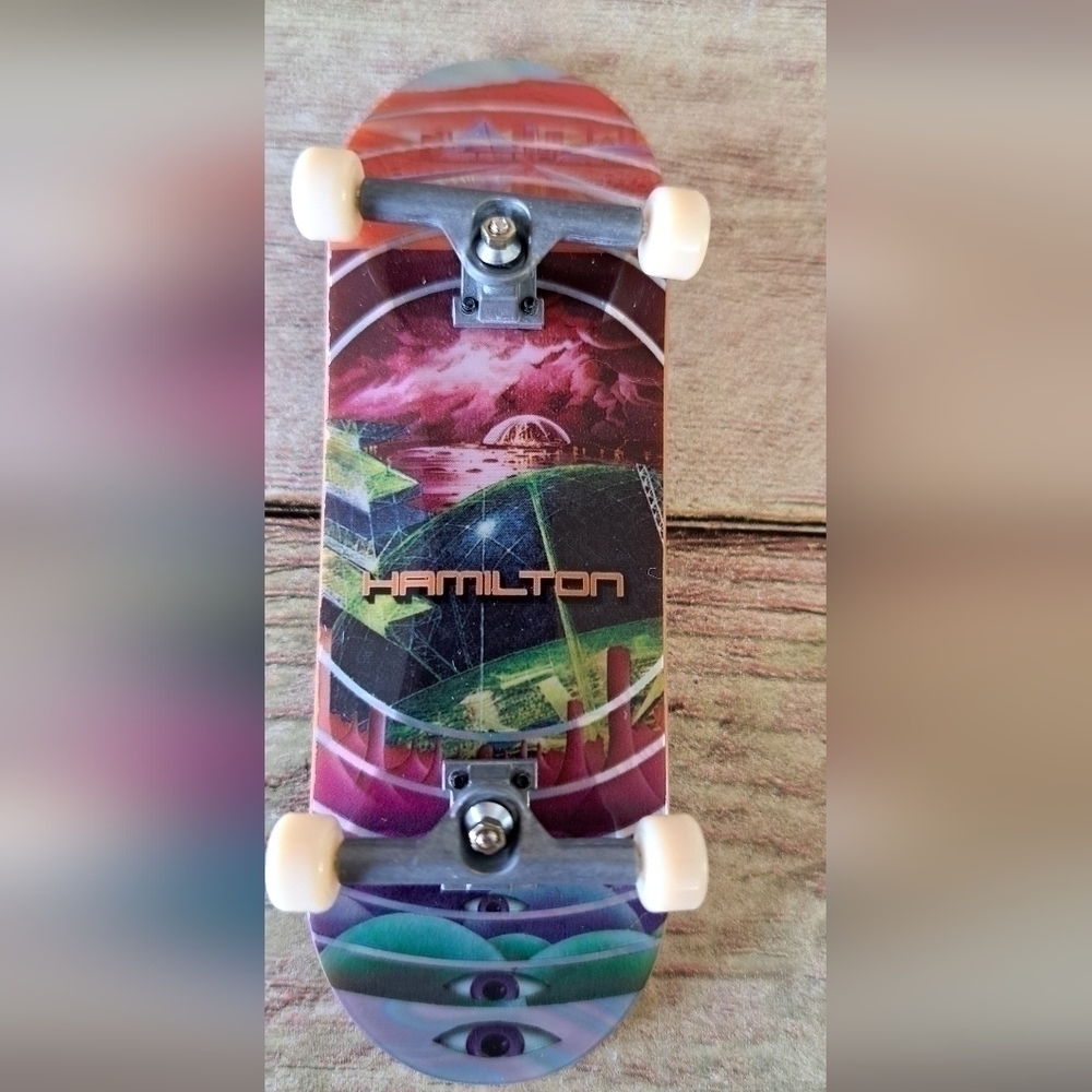Tech Deck Primative Spencer Hamilton Dimension Fingerboard Deck 4" x 1.3" x 0.7" - Picture 1 of 12